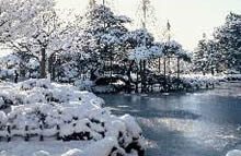 Kenrokuen Garden Winter (photo)
