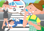 If you are involved in an accident (illustration)