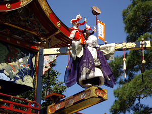 機關人偶祭神表演的照片