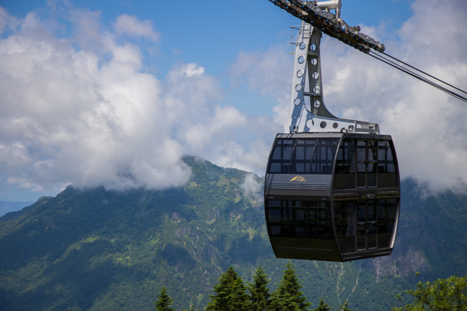 Alpes do Norte e Teleférico de Shinhotaka (Foto)