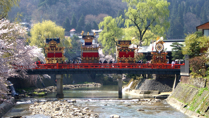 Foto des Takayama-Frühlingsfestivals